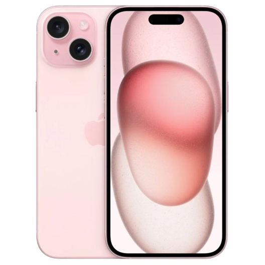 Смартфон Apple iPhone 15 Plus 128 ГБ розовый (Pink)