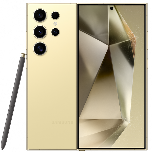 Смартфон Samsung Galaxy S24 Ultra 256 ГБ желтый (Titanium Yellow)