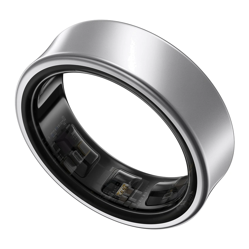 Умное кольцо Samsung Galaxy Ring (SM-Q920) (Размер US 13) серебристый (Titanium Silver)