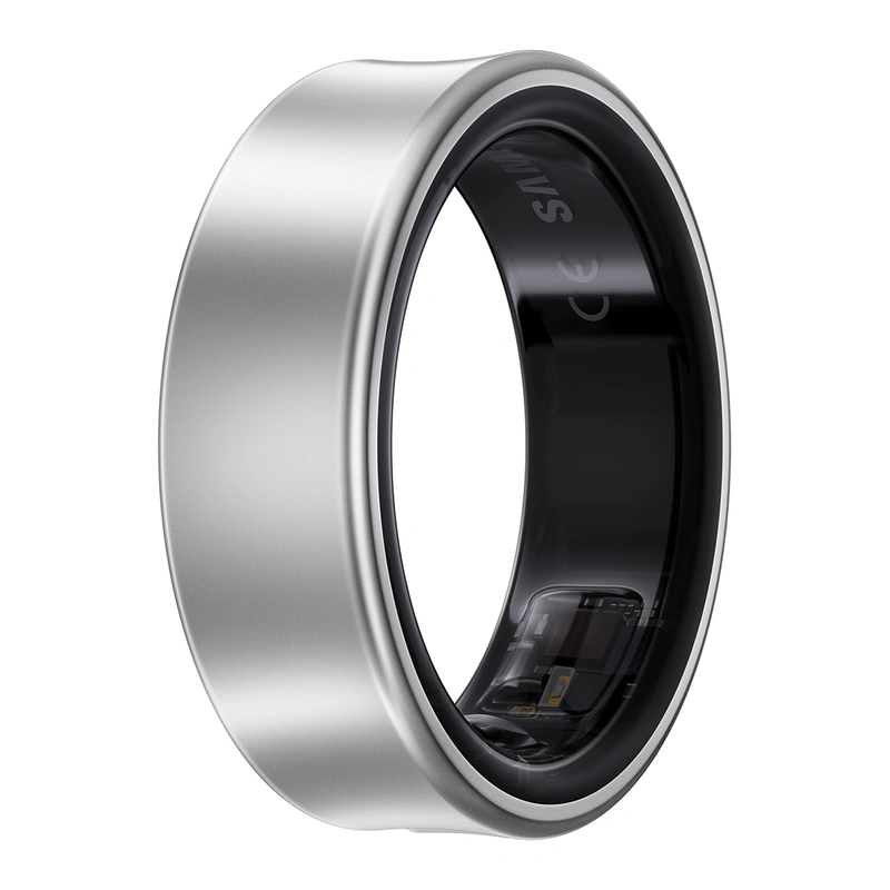 Умное кольцо Samsung Galaxy Ring (SM-Q920) (Размер US 13) серебристый (Titanium Silver)