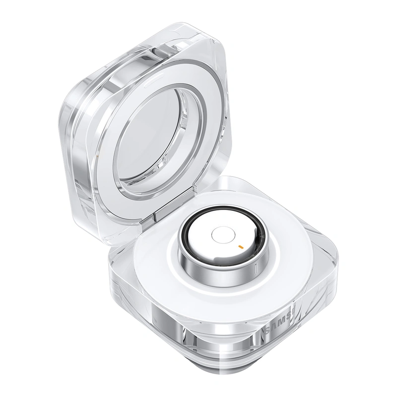 Умное кольцо Samsung Galaxy Ring (SM-Q920) (Размер US 13) серебристый (Titanium Silver)