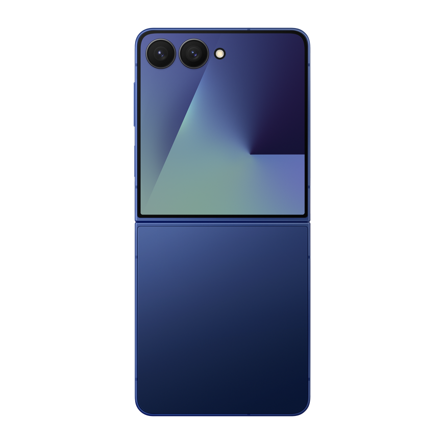Смартфон Samsung Galaxy Z Flip 7 256 ГБ синий (Blue Shadow)